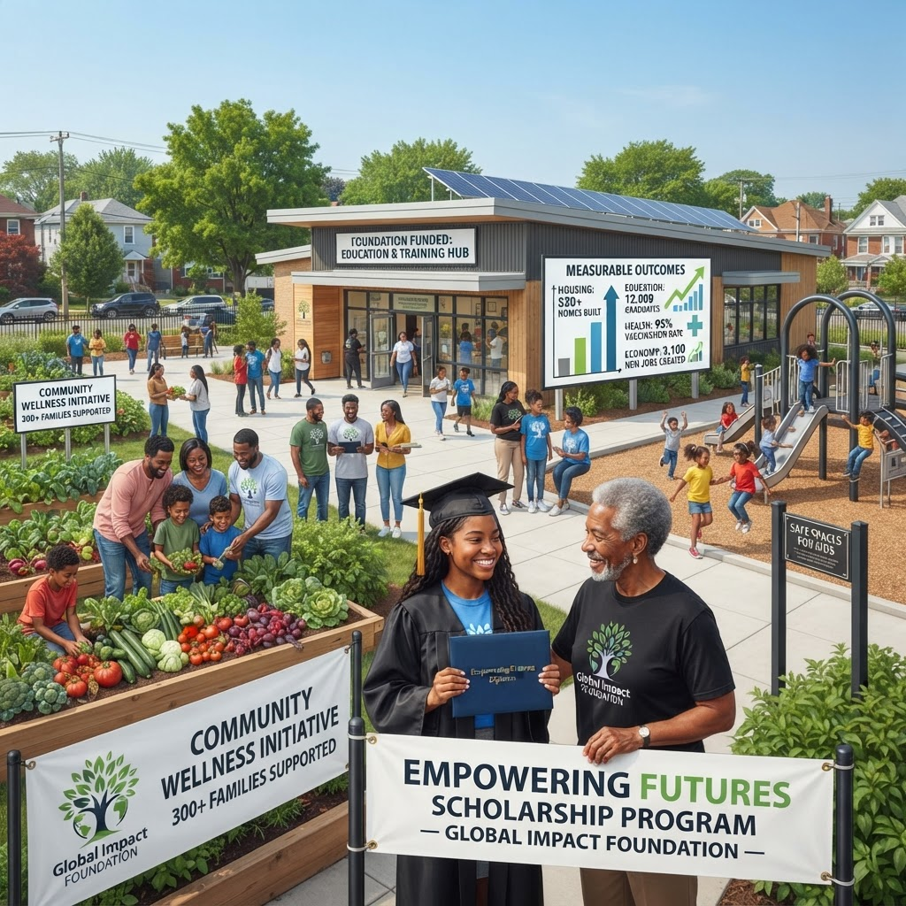 Foundation impact in community